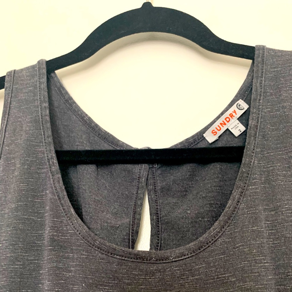 Sundry Gray Jumpsuit